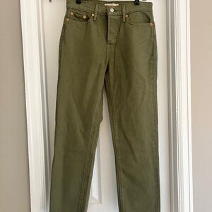 Olive Green Levi’s